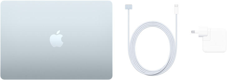 13-inch MacBook Air, USB-C to MagSafe&nbsp;3 Cable and 30W USB-C Power Adapter