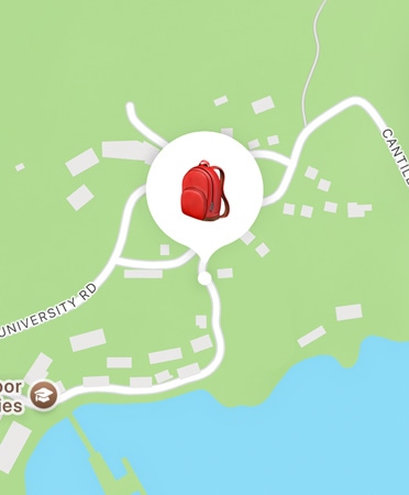 A Lokátor app használat közben