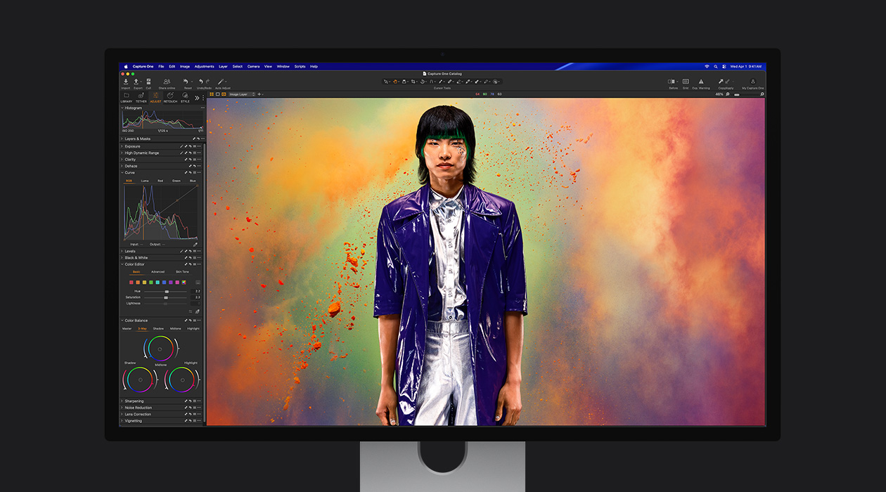 An image file with multiple view options in the left hand navigation
