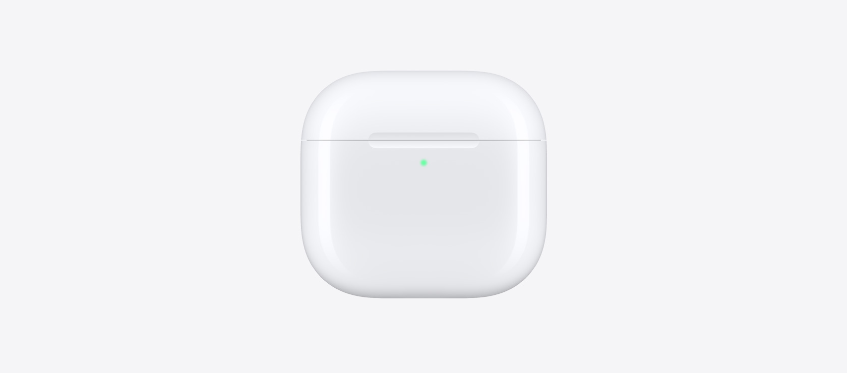 Custodia di ricarica wireless per AirPods 5, colore bianco