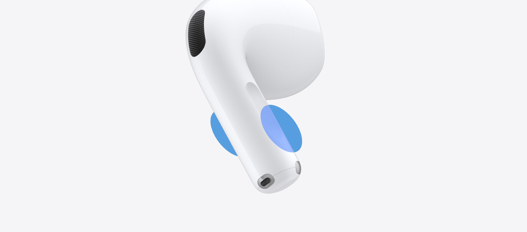 Lo stelo di un paio di AirPods 5