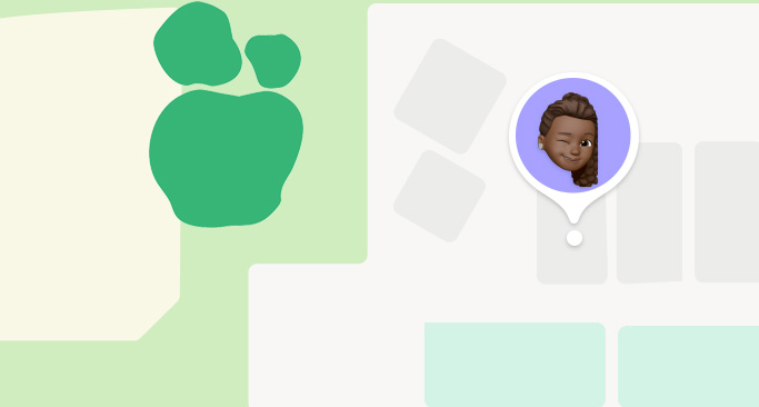App Localiser, carte et notification confirmant l’arrivée de l’enfant à l’école