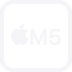 Logotipo do chip M5 da Apple