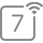 Ícone do logotipo do Wi-Fi 7